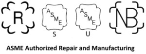 ASME S, U and NBIC R code stamps
