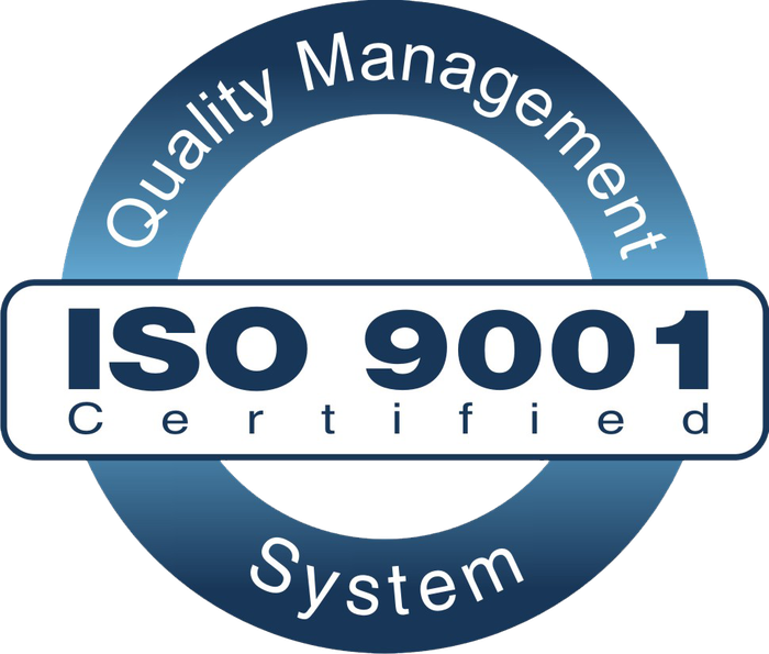 ISO 9001 Quality Management System Certified