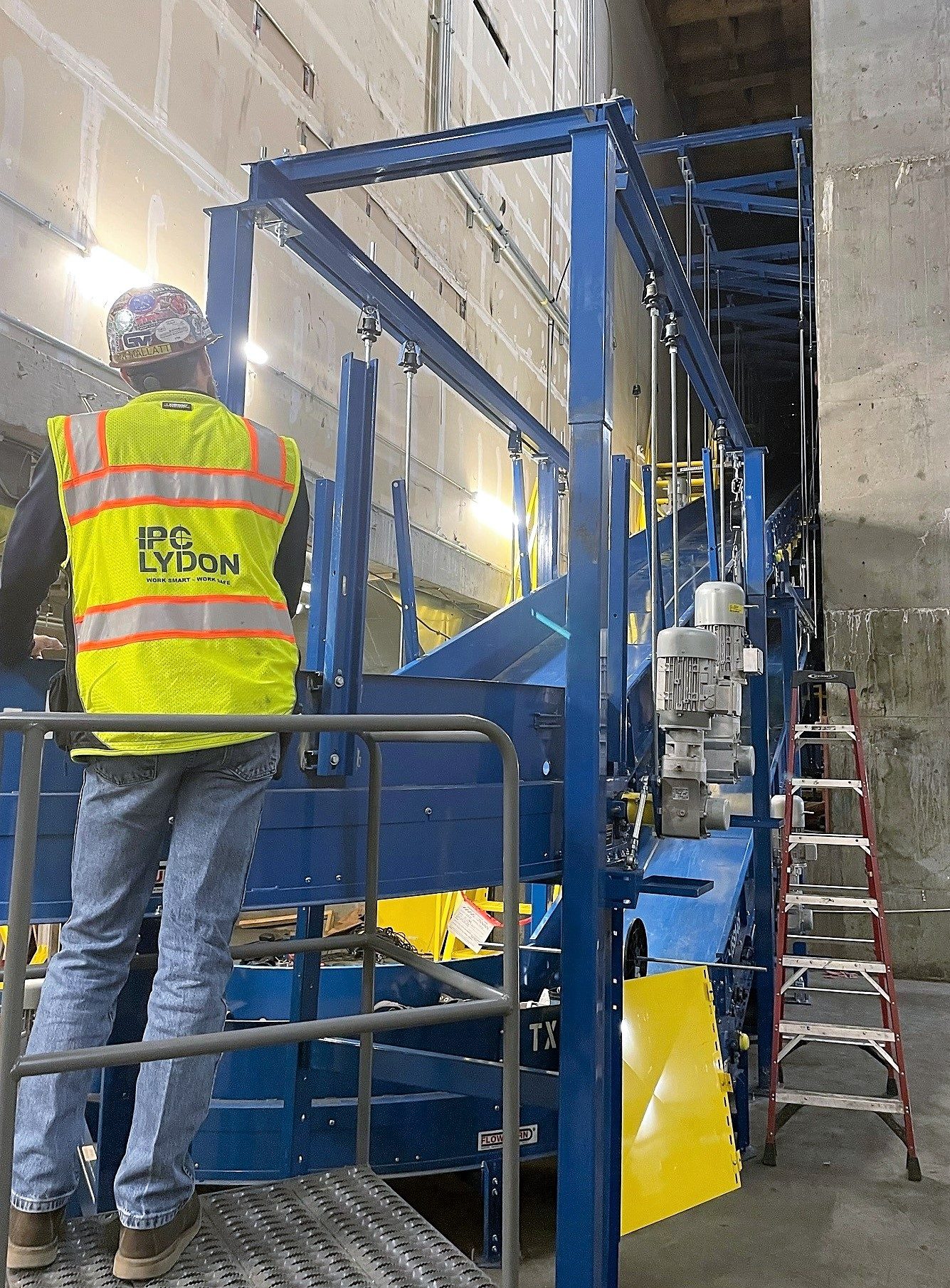 Baggage handling system installation