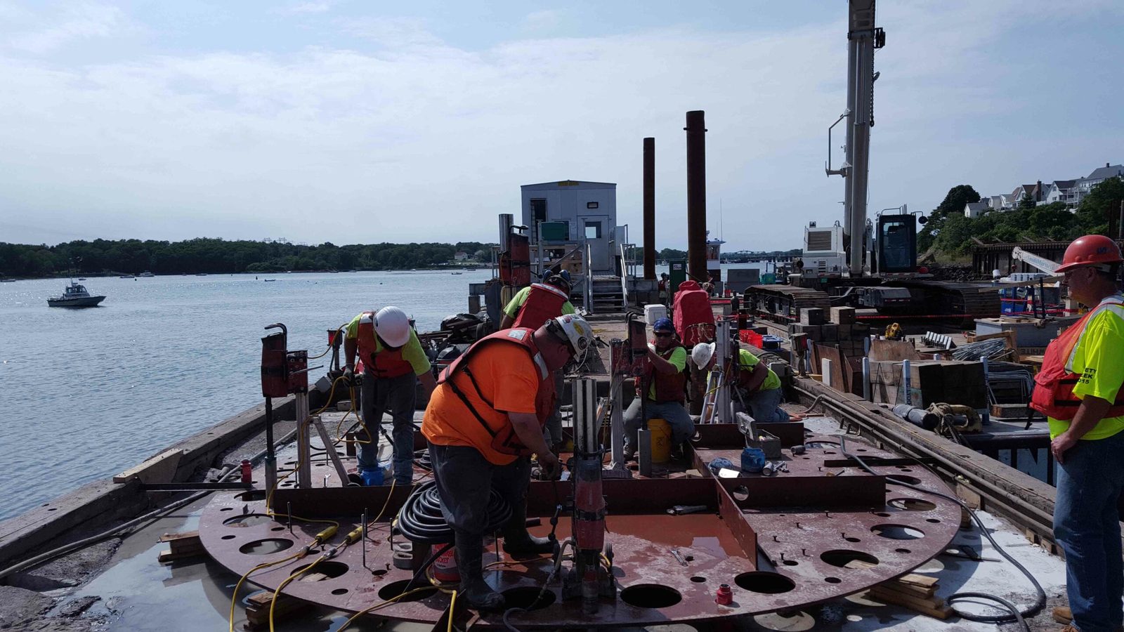 Heavy machinery installation and rigging