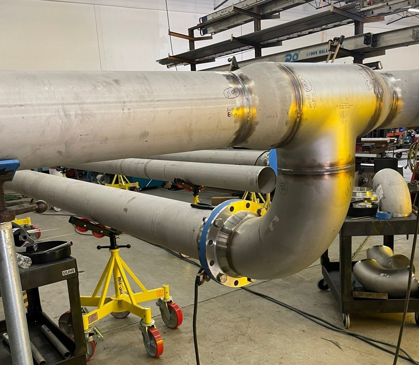 Power Piping Installation