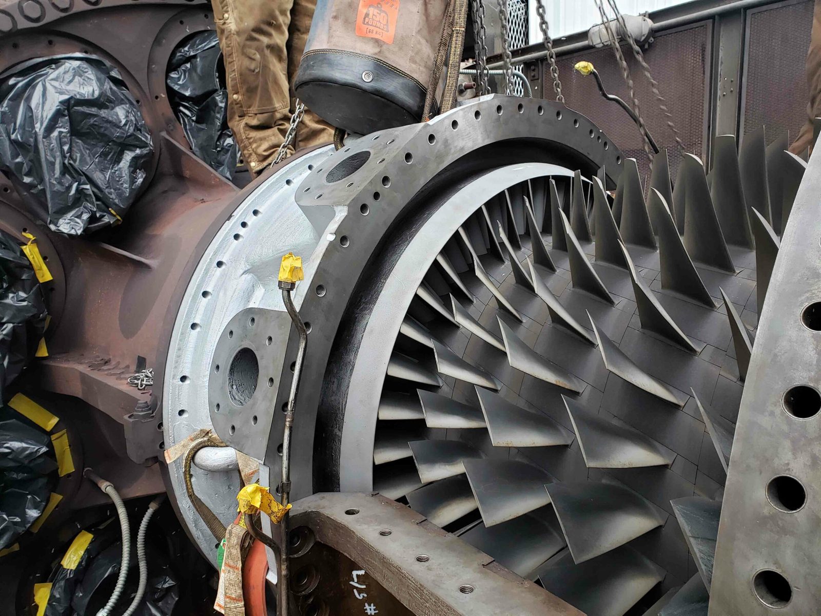 IPC Lydon crews performing a steam turbine overhaul