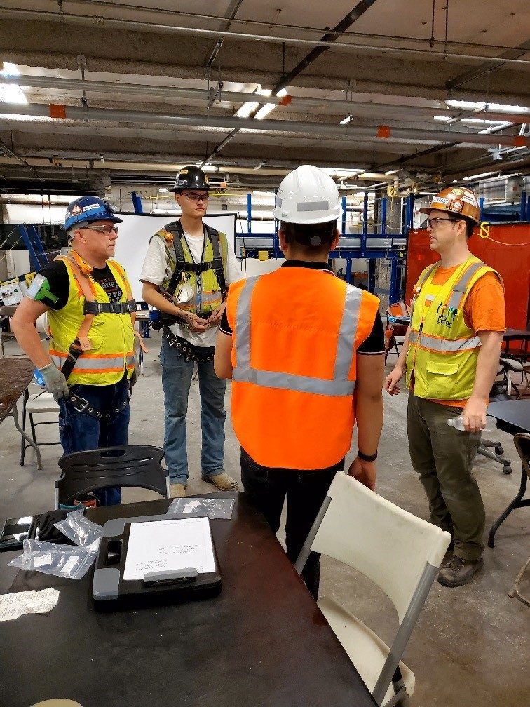 Job site safety controls and equipment inspection